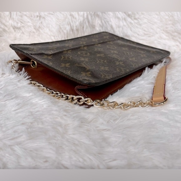 Louis Vuitton EUC Monogram Canvas Pochette Homme Crossbody with COA - Picture 4 of 8